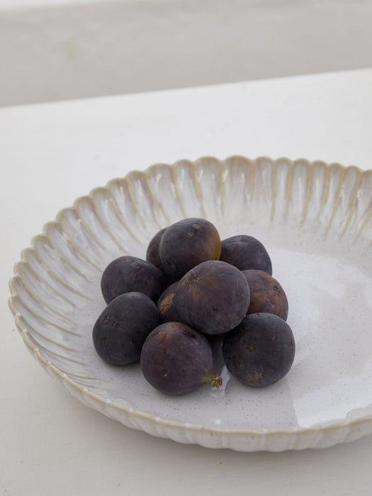 Serving Bowl Mallorca with Scaloped Edges