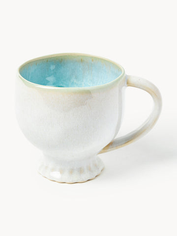 Mug Mallorca with Scaloped Edges