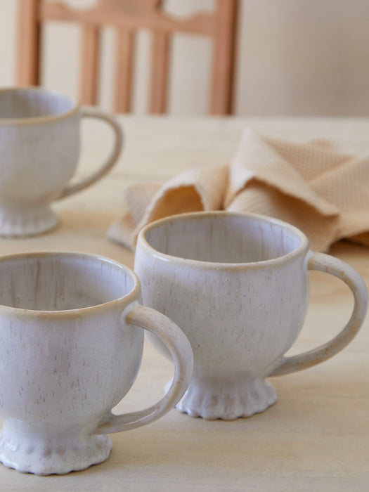 Mug Mallorca with Scaloped Edges