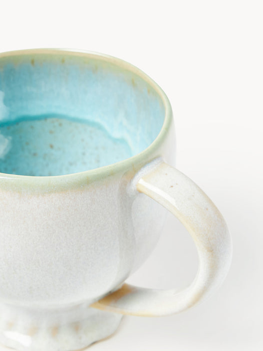 Mug Mallorca with Scaloped Edges