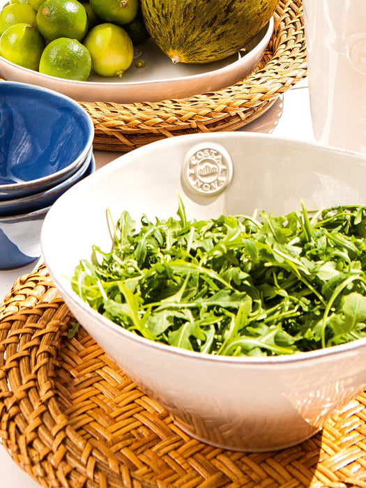 Serving Bowl Nova with Hand-Brushed Rim