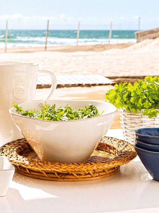 Serving Bowl Nova with Hand-Brushed Rim