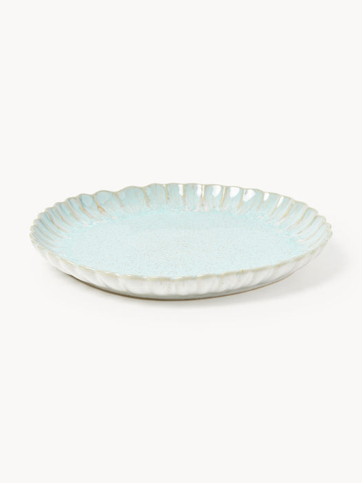 Dinner Plate Mallorca with Scaloped Edges