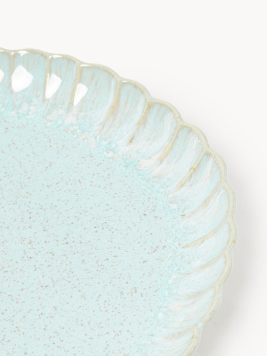 Dinner Plate Mallorca with Scaloped Edges