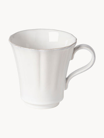 Mug Rosa with Hand-Painted Rim