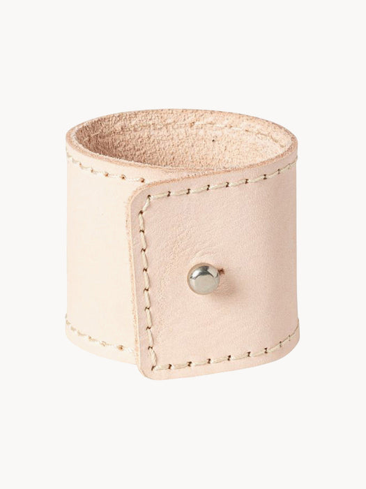 Leather Napkin Rings Blush, Set of 4