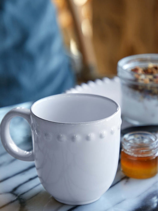 Mug Pearl with Beaded Edges