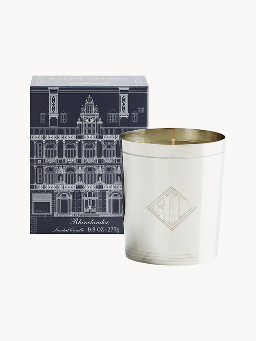 Scented Candle Rhinelander Orange Clove Cinnamon Bark Red Amber