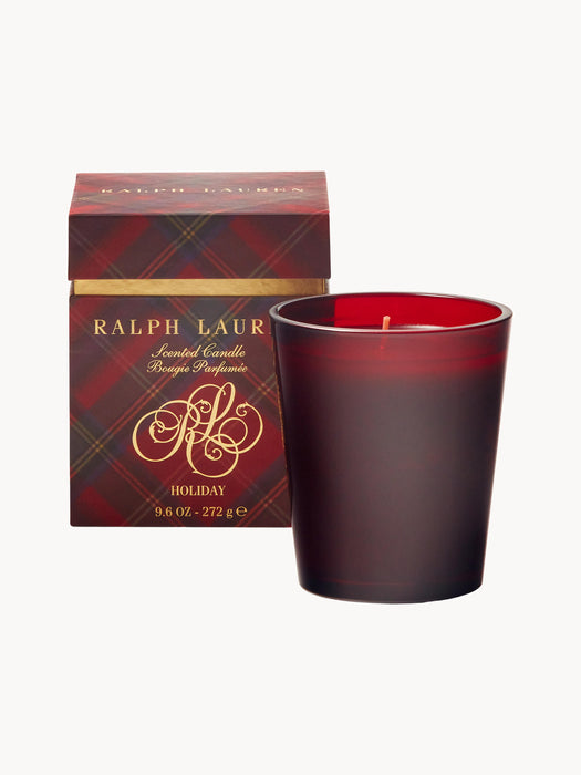 Scented Candle Holiday Evergreen Red Currant Juniper Berry