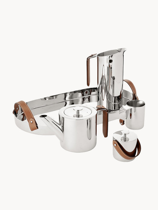 Pitcher Wyatt with Leather Handle 710 ml