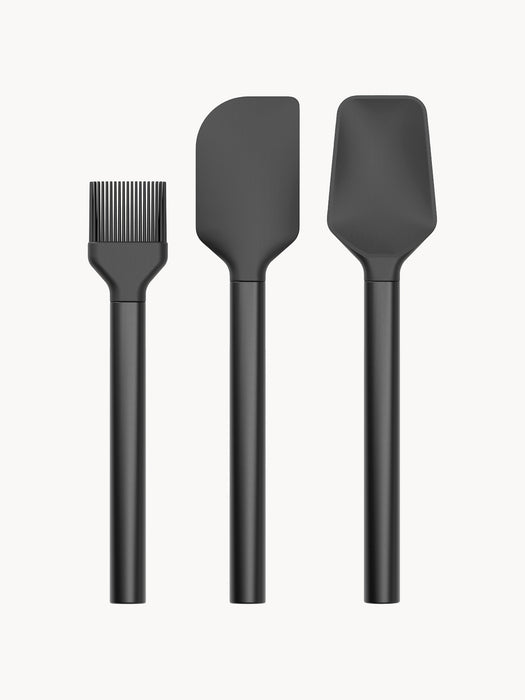 Baking Spatulas & Brush Emma Set of 3