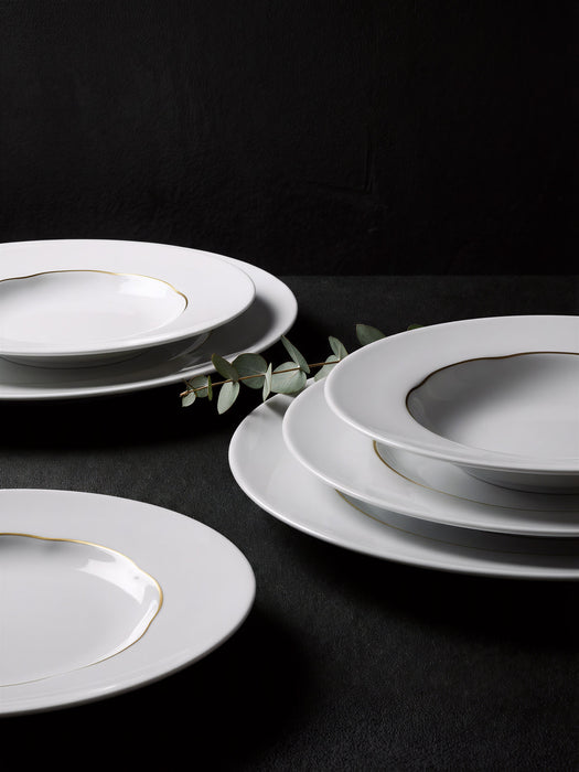 Porcelain Tableware Set Sonetto 2 People Set of 6