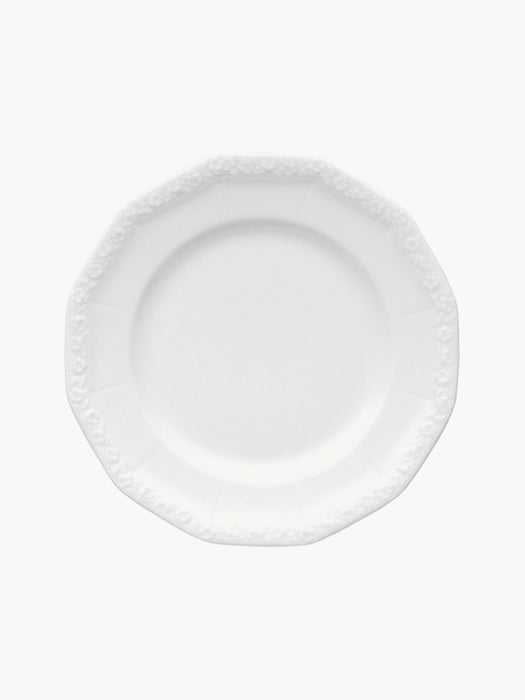 Porcelain Breakfast Plate Maria White