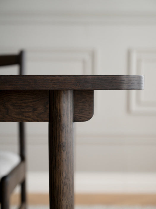 Extendable Oak Wood Dining Table Fairmount 220265x95 cm