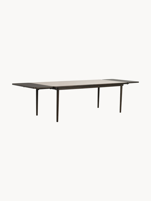 Extendable Oak Wood Dining Table Fairmount 220265x95 cm