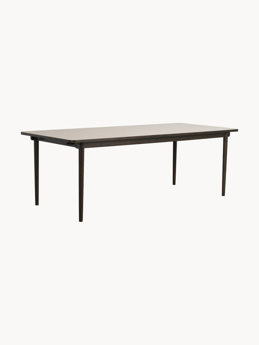 Extendable Oak Wood Dining Table Fairmount 220265x95 cm