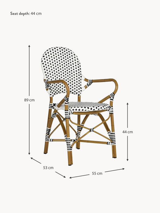Garden Chairs Hooper Set of 2