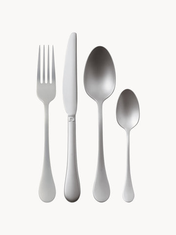 Bloom Brushed Stainless Steel Cutlery Set, 6 people, Set of 24