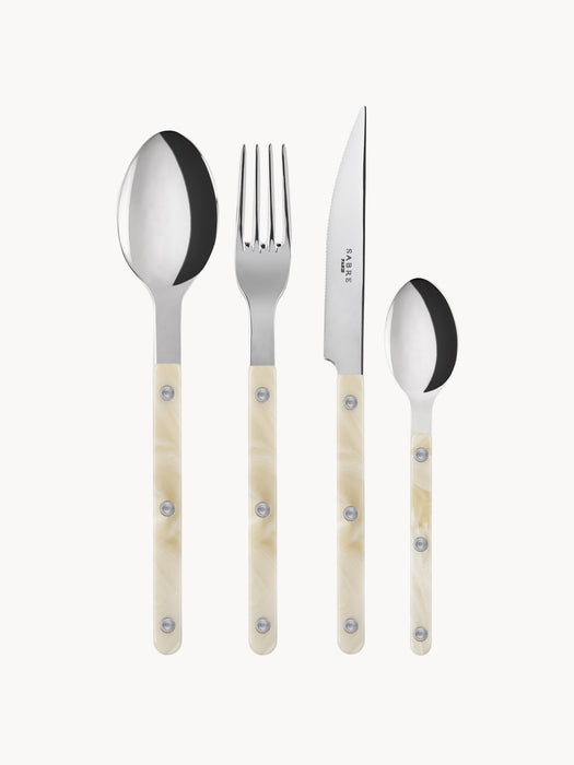 Highly Polished Stainless Steel Cutlery Set Bistrot in various set sizes