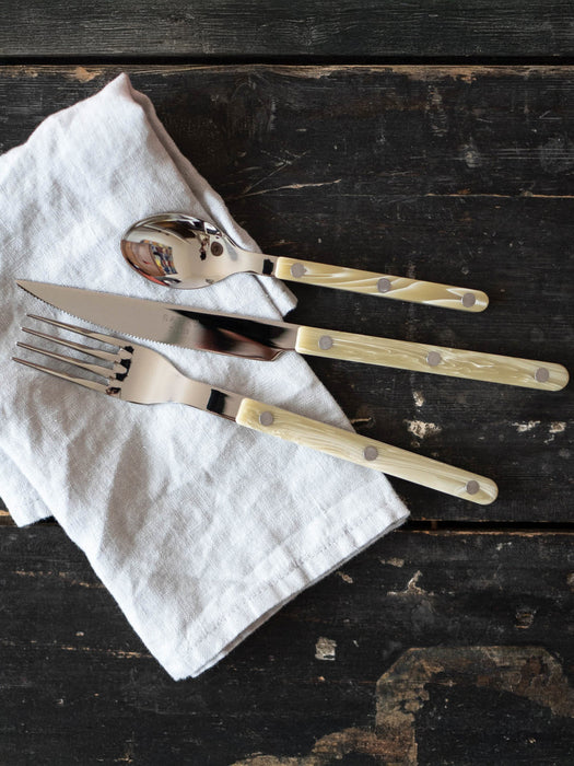 Bistrot Highly Polished Stainless Steel Cutlery Set, in various set sizes