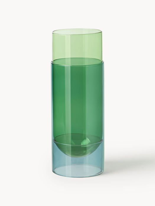 Mouth-Blown Vase Bouquet Tube H 27 cm