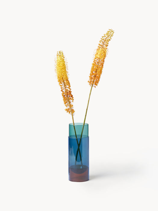 Mouth-Blown Vase Bouquet Tube H 27 cm