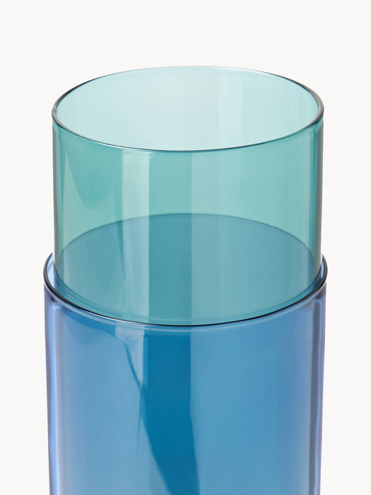 Mouth-Blown Vase Bouquet Tube H 27 cm