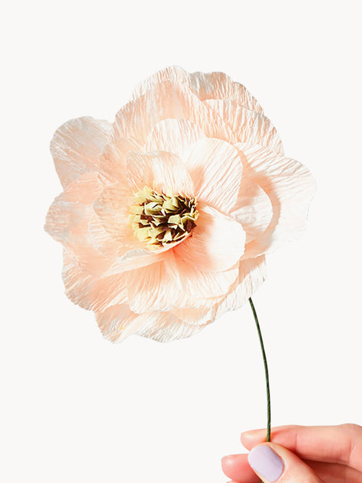 Handmade Artificial Flower Poppy
