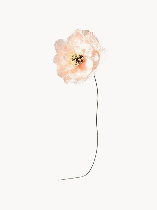 Handmade Artificial Flower Poppy