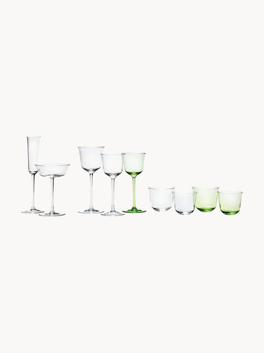 Grace Mouth-Blown Crystal Red Wine Glasses, Set of 4
