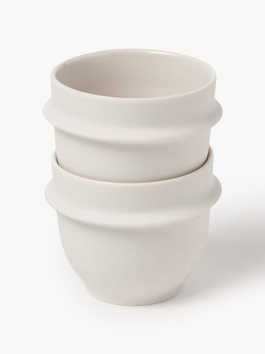 Dune Serax x Kelly Wearstler, Porcelain Espresso Mugs, Set of 2