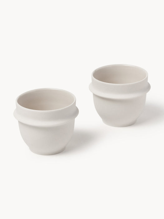 Dune Serax x Kelly Wearstler, Porcelain Espresso Mugs, Set of 2