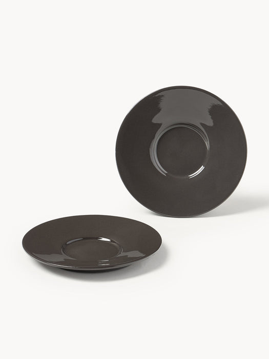 Dune Serax x Kelly Wearstler, Porcelain Espresso Saucers, Set of 2