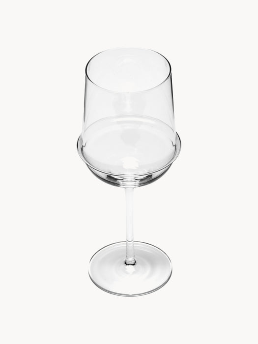 SeraxxKelly Wearstler Mouth-Blown White Wine Glasses Dune Set of 4