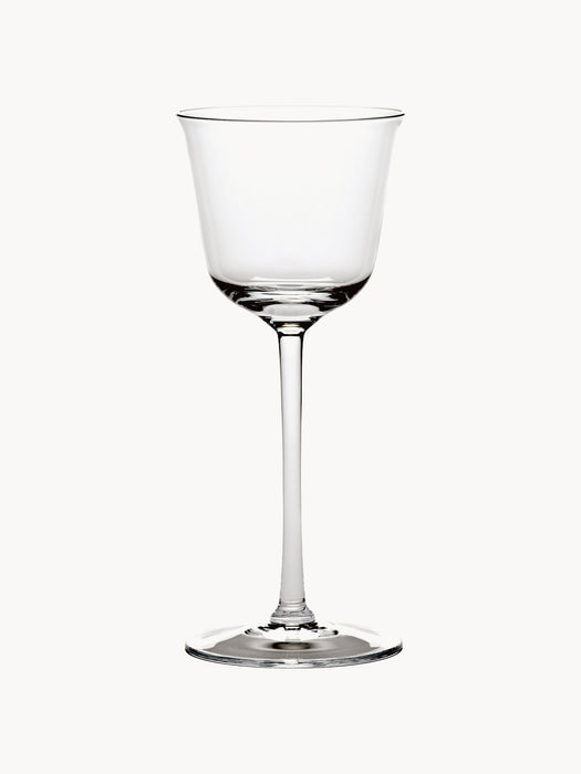 Grace Mouth-Blown Crystal White Wine Glasses, Set of 4