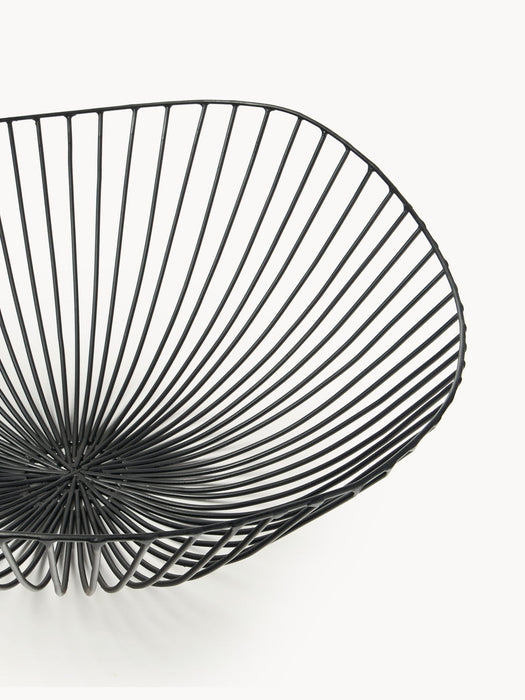 Catu Handmade Metal Serving Basket, Ã 39 cm