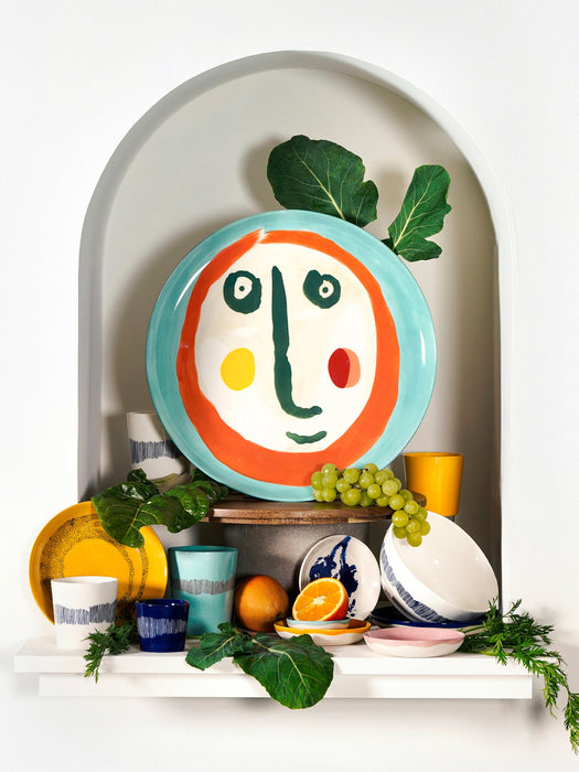 Breakfast Plates Feast Set of 2
