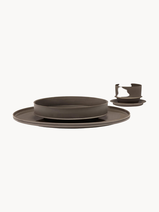 SeraxxKelly Wearstler Porcelain Soup Plates Dune Set of 2