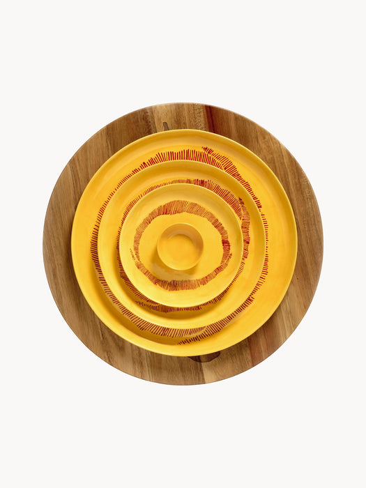 Breakfast Plates Feast Set of 2