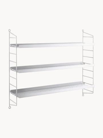 String Pocket Wall-Mounted Shelf
