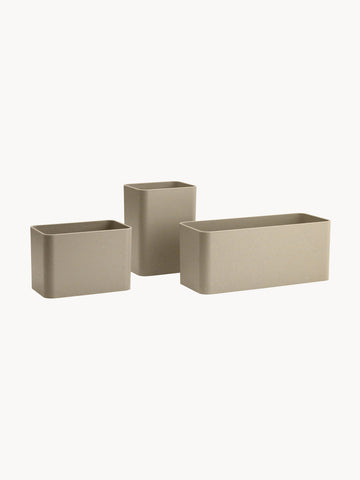 String System Storage Boxes, Set of 3