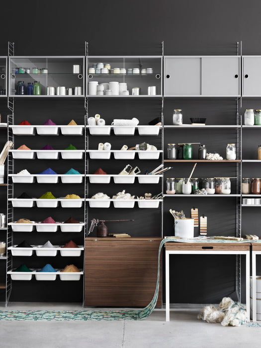 String System Bowl Shelf, W 78 x D 30 cm