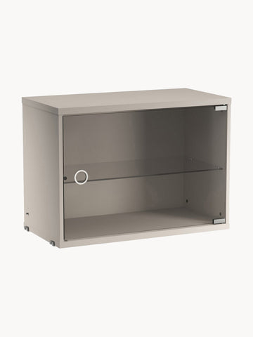 String System Display Cabinet with Swing Glass Door, W 58 x D 30 cm