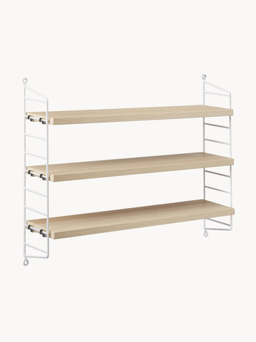 String Pocket Wall-Mounted Shelf