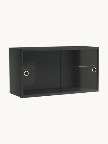 String System Display Cabinet with Sliding Glass Doors, W 78 x D 30 cm