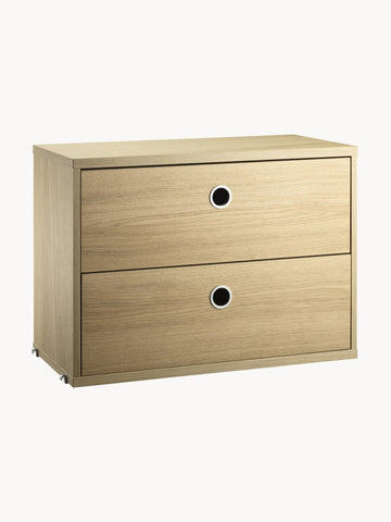 String System Cabinet with Drawers, W 58 x D 30 cm