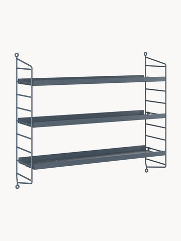 String Pocket Wall-Mounted Shelf