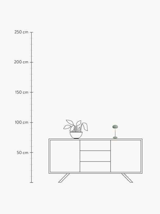 Dimmable Portable LED Table Lamp Pebble