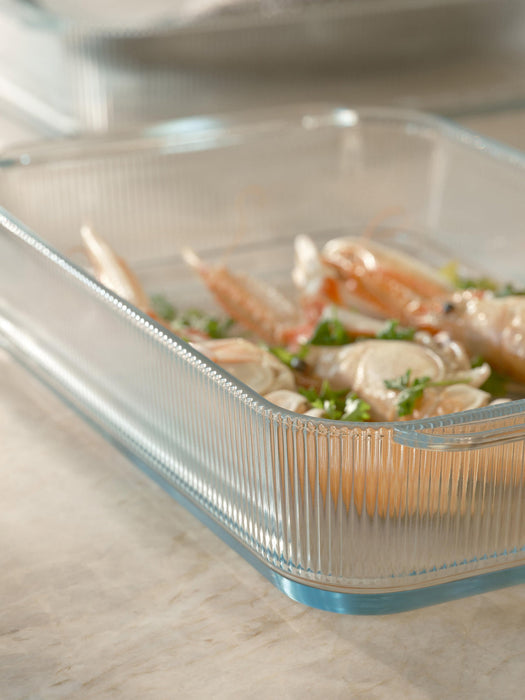 Pilastro Baking Dish with Groove Structure