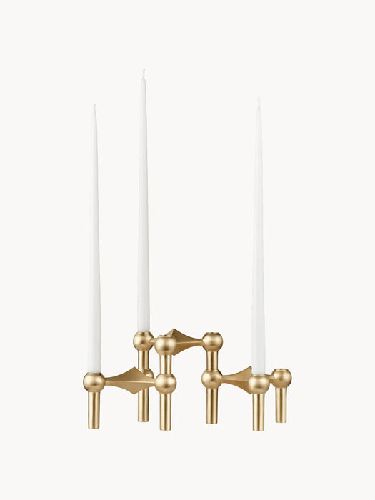 Stoff Nagel Candle Holder, Set of 3